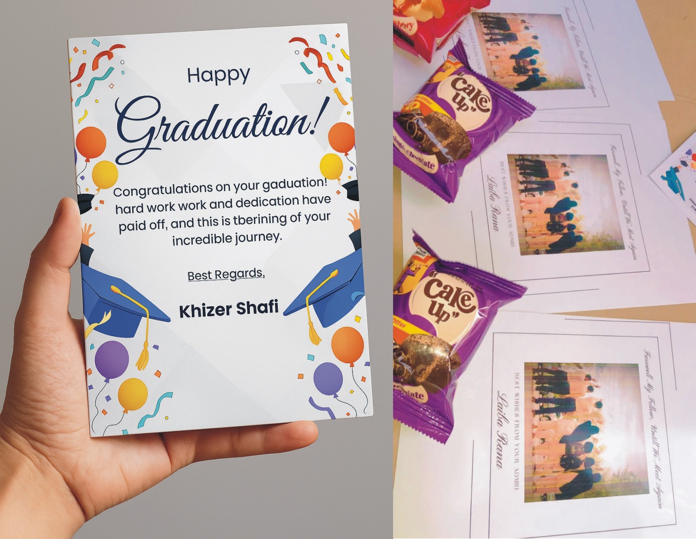 Academic Farewell Cards