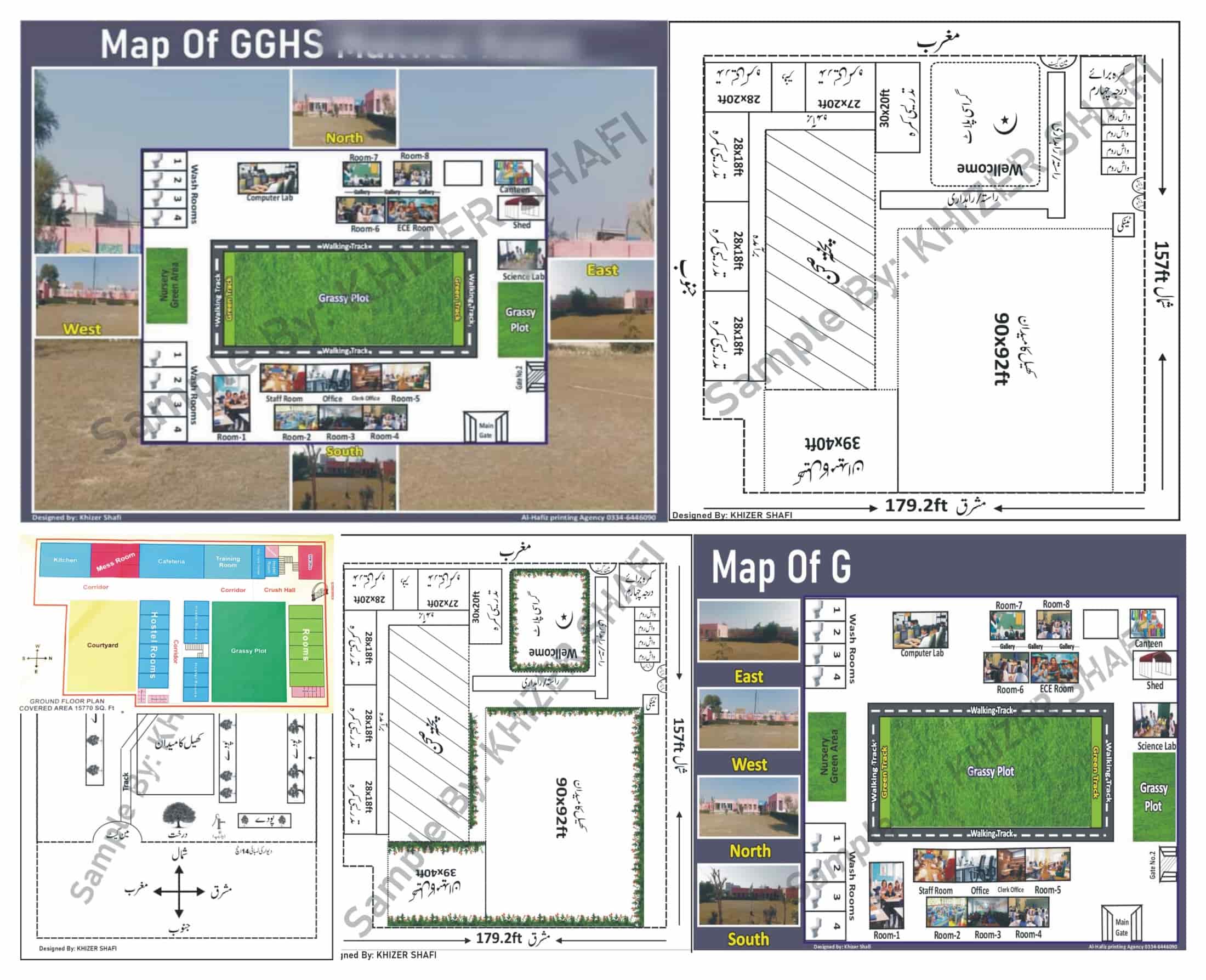Maps,Draft Layout and FlowChart Designing